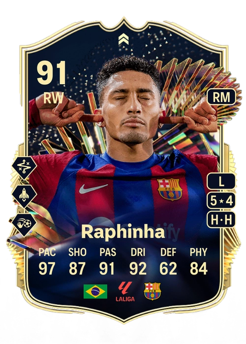 EA FC 24 Raphinha 91