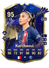 Sakina Karchaoui Team of the Year 95 Overall Rating