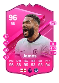 Reece James FUTTIES 96 Overall Rating