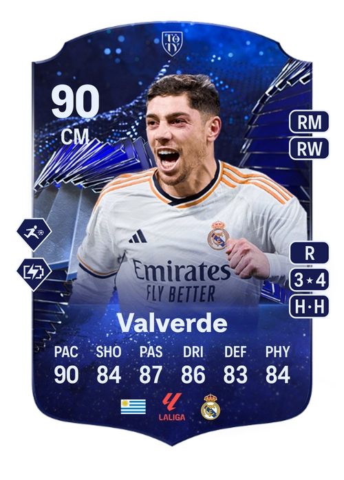 EA FC 24 Federico Valverde 90