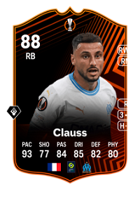 Jonathan Clauss Special Item 88 Overall Rating
