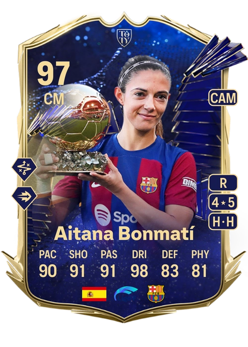 EA FC 24 Aitana Bonmatí 97