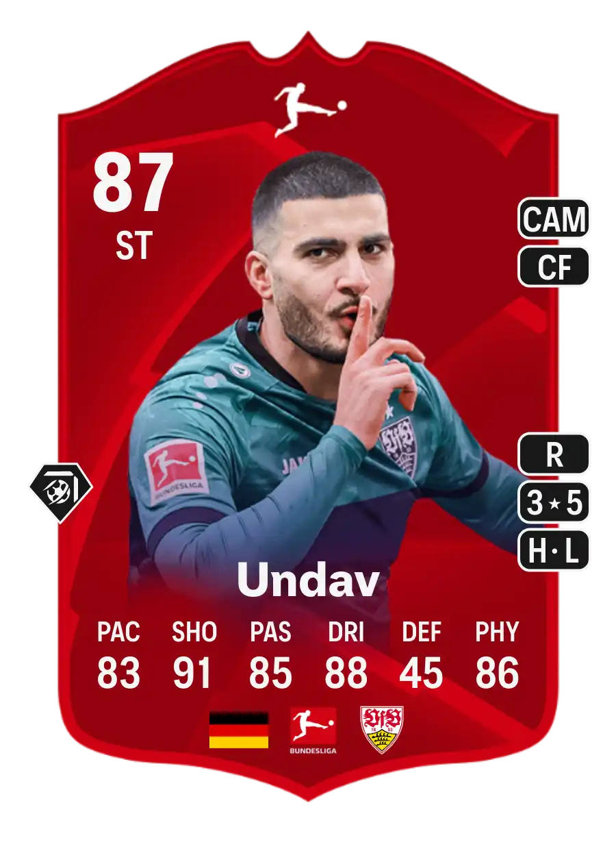 EA FC 24 Deniz Undav 87