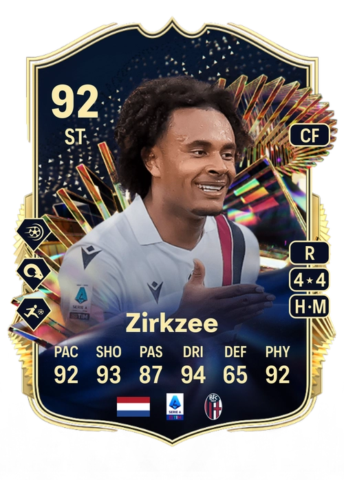 EA FC 24 Joshua Zirkzee 92