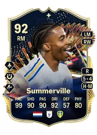 Crysencio Summerville Team of the Season Plus 92 Overall Rating