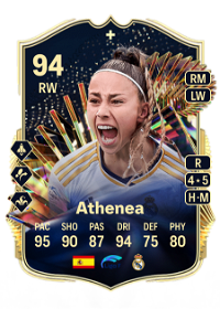 Athenea Team of the Season Plus 94 Overall Rating