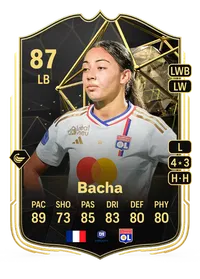 Selma Bacha Team of the Week 87 Overall Rating