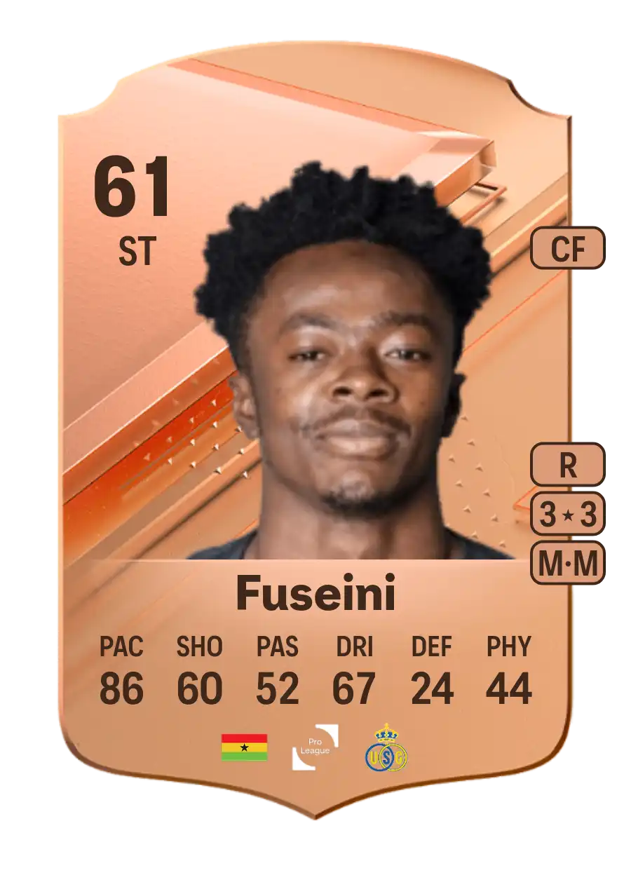 EA FC 24 Mohammed Fuseini 61