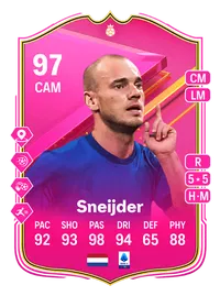 Wesley Sneijder FUTTIES Hero 97 Overall Rating