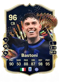 Alessandro Bastoni Team of the Season 96 Overall Rating