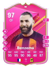 Karim Benzema FUTTIES Premium 97 Overall Rating