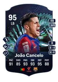 João Cancelo TEAM OF THE SEASON MOMENTS 95 Overall Rating