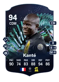 N'Golo Kanté TEAM OF THE SEASON MOMENTS 94 Overall Rating