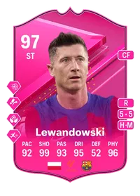 Robert Lewandowski FUTTIES 97 Overall Rating