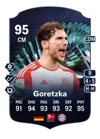 Leon Goretzka TEAM OF THE SEASON MOMENTS 95 Overall Rating