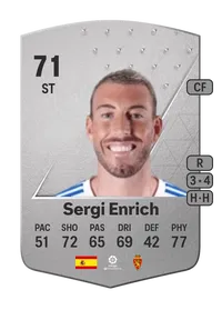 Sergi Enrich Common 71 Overall Rating