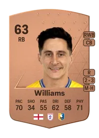 George Williams Common 63 Overall Rating