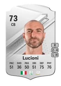 Fabio Lucioni Rare 73 Overall Rating