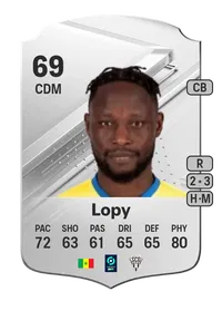 Joseph Lopy Rare 69 Overall Rating