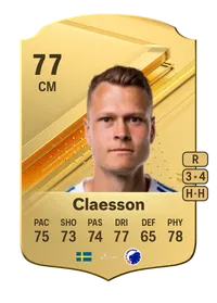 Viktor Claesson Rare 77 Overall Rating