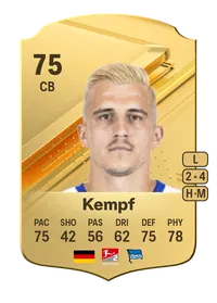 Marc-Oliver Kempf Rare 75 Overall Rating