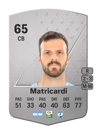 Patricio Matricardi Common 65 Overall Rating