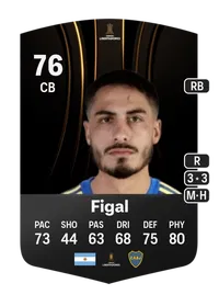 Nicolás Figal CONMEBOL Libertadores 76 Overall Rating