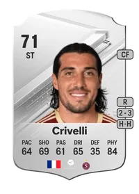 Enzo Crivelli Rare 71 Overall Rating