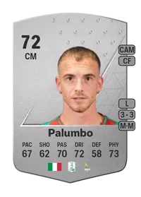 Antonio Palumbo Common 72 Overall Rating