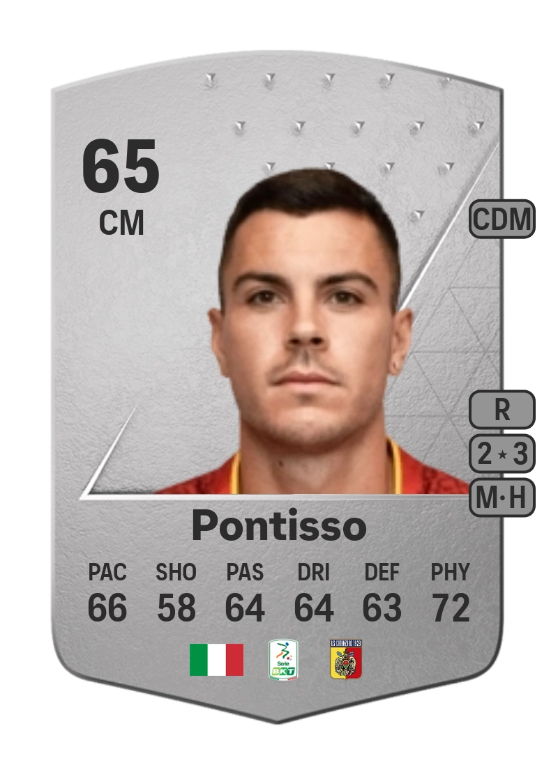 Simone Pontisso Common 65 Overall Rating