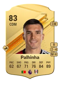 Palhinha Rare 83 Overall Rating