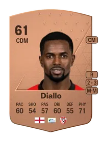 Sadou Diallo Common 61 Overall Rating