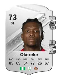 David Okereke Rare 73 Overall Rating