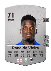 Ronaldo Vieira Common 71 Overall Rating