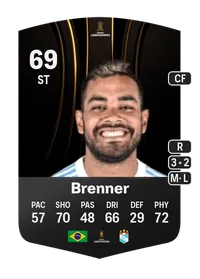 Brenner CONMEBOL Libertadores 69 Overall Rating