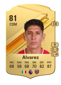 Edson Álvarez Rare 81 Overall Rating