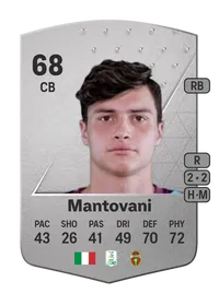 Valerio Mantovani Common 68 Overall Rating