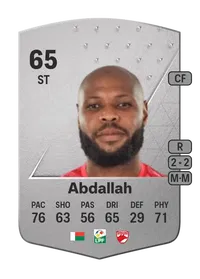 Hakim Abdallah Common 65 Overall Rating