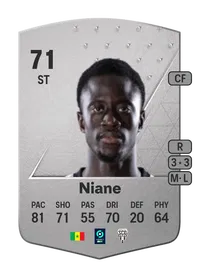 Ibrahima Niane Common 71 Overall Rating