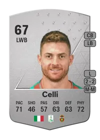 Alessandro Celli Common 67 Overall Rating