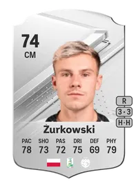 Szymon Żurkowski Rare 74 Overall Rating