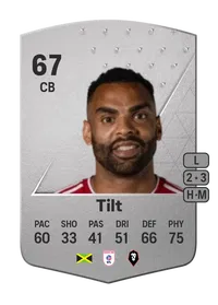 Curtis Tilt Common 67 Overall Rating