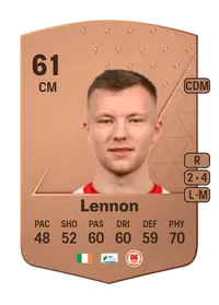 Jamie Lennon Common 61 Overall Rating