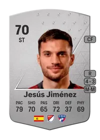 Jesús Jiménez Common 70 Overall Rating