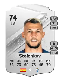 Stoichkov Rare 74 Overall Rating