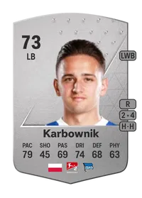 Michał Karbownik Common 73 Overall Rating