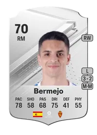 Bermejo Rare 70 Overall Rating