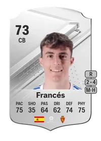 Francés Rare 73 Overall Rating