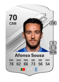 Afonso Sousa Rare 70 Overall Rating