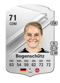 Kerstin Bogenschütz Rare 71 Overall Rating